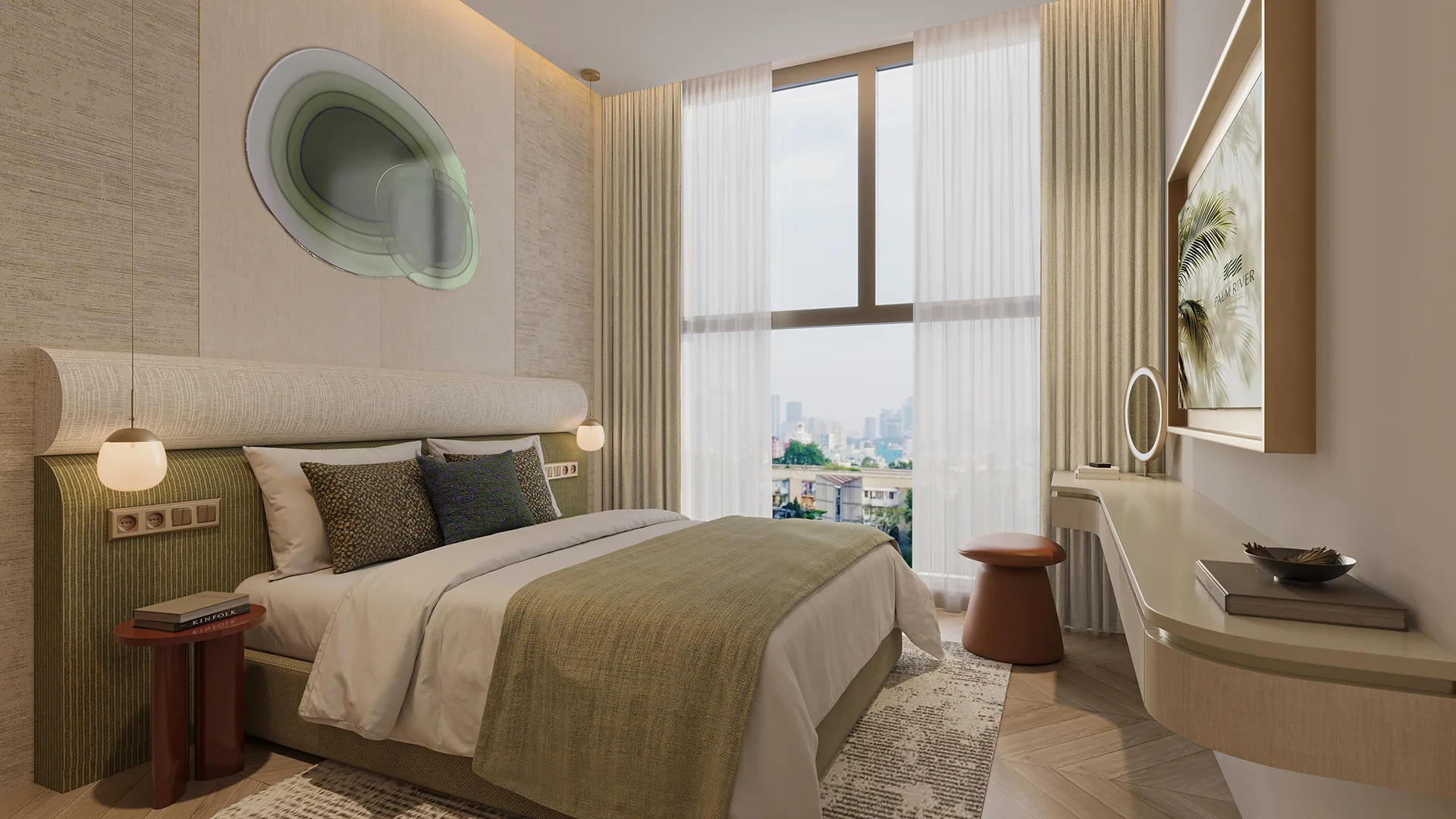 Palm River City 22 3Bed bedroom1 2