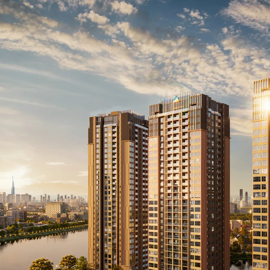 The Privé 17 Kiến trúc tháp căn hộ The Privé