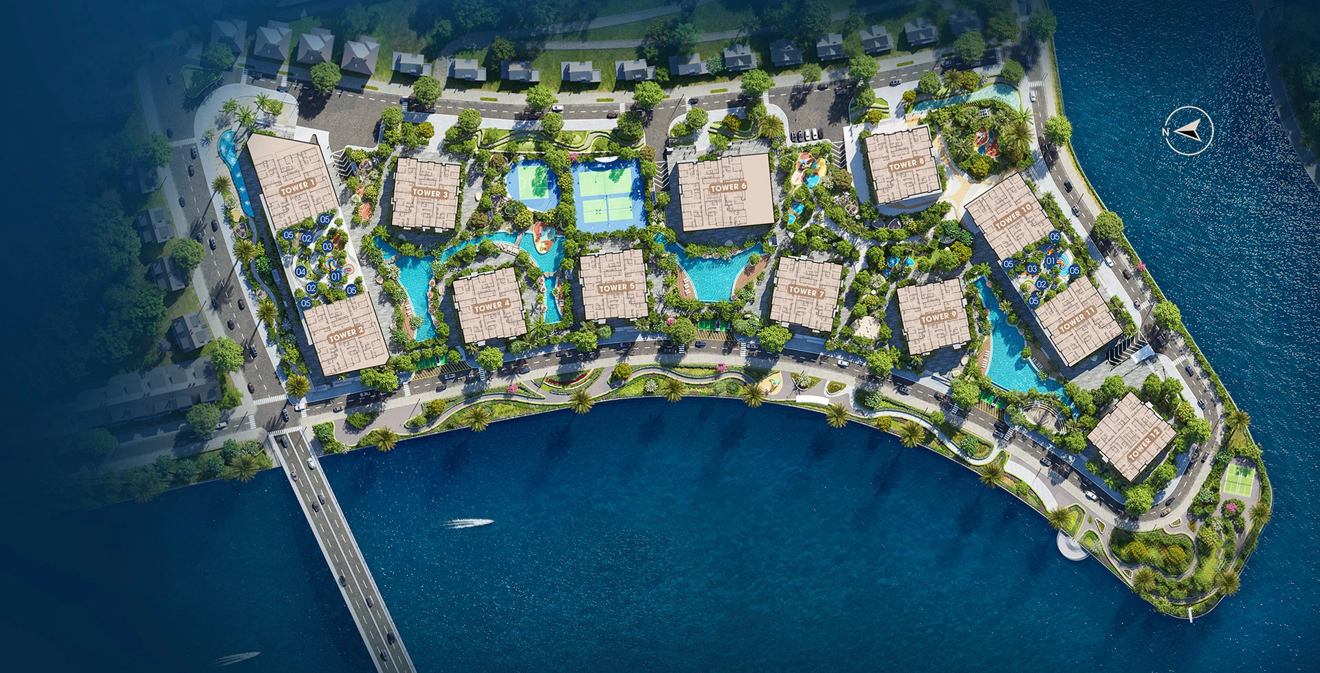 The Privé 8 Sơ đồ tiện ích The Privé tầng 4